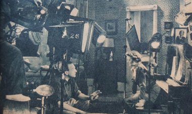 1937 - Fritz Lang, director vienense, dirigindo Sylvia Sidney