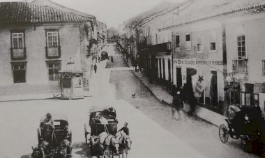 1887 - Largo da Sé com Rua Marechal Deodoro em São Paulo