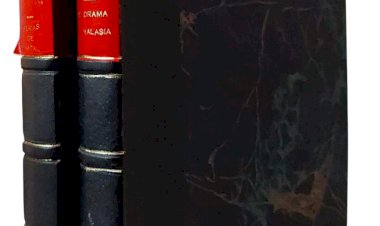Kit 2 Livros W. Somerset Maugham, Um Drama na Malásia, Férias de Natal. Volumes com Capa em Couro e Lombada em Vermelho, Editora Globo, 1938