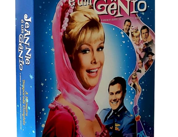 Dvd Jeannie é Um Gênio, A Primeira Temporada Completa, Volume com 4 Discos, Colorido