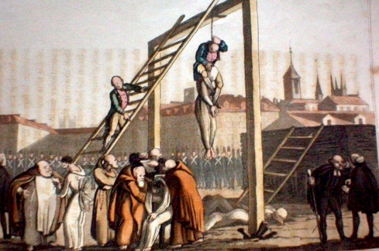 1844 - Na forca, escravos marujos fujões
