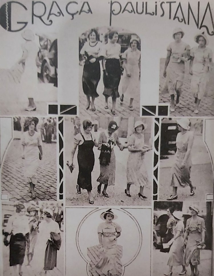 1932 - Revista A Cigarra - A Graça Paulistana