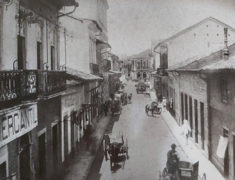 1887 - Rua do Comércio, atual Rua Álvares Penteado (Sp)