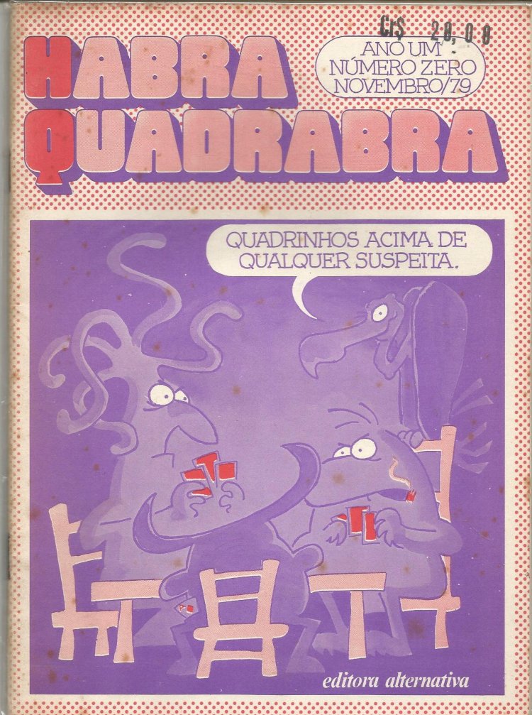 Compre aqui o Gibi - Habra Quadrabra Ano Um - Número Zero (Novembro/79)