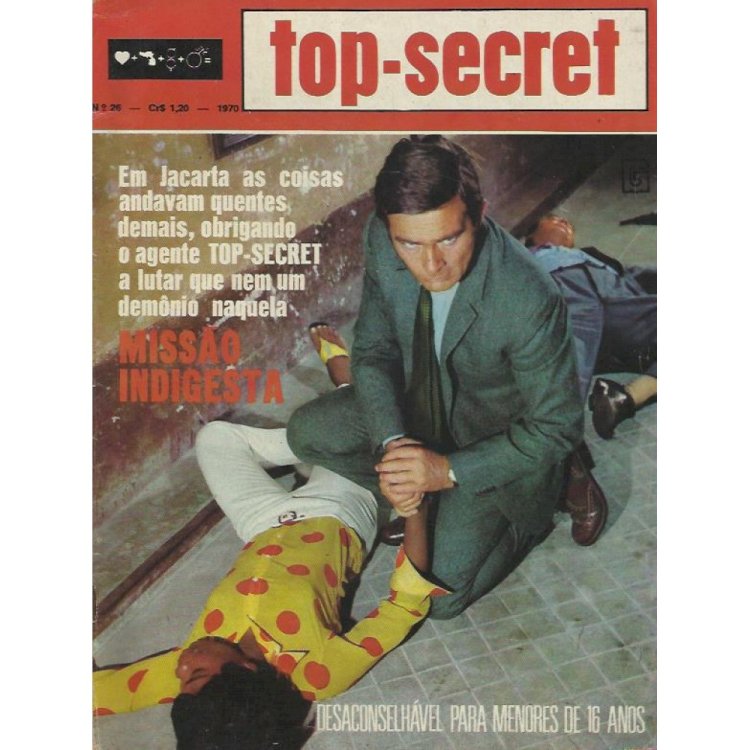 Compre aqui Fotonovela - Top Secret Missão Indigesta, Stefano Valle