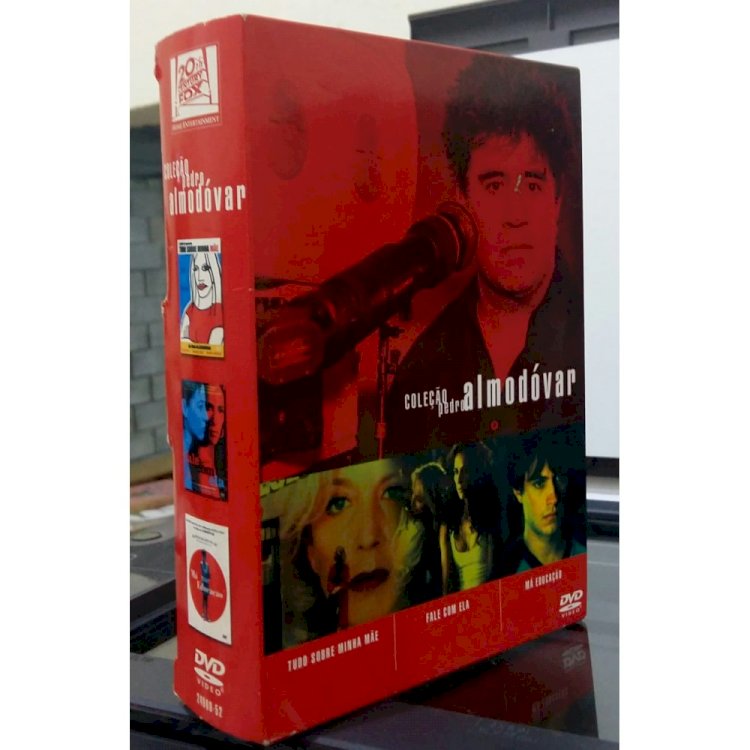 Compre aqui o Dvd - Coleção Pedro Almodóvar: Tudo Sobre Minha Mãe, Fale Com Ela, Má Educação
