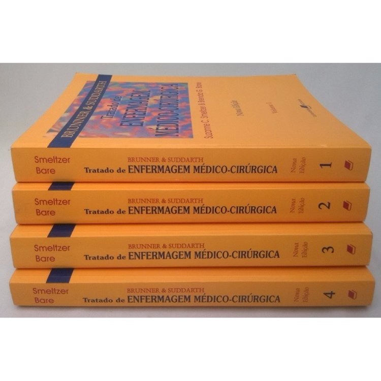Tratado de Enfermagem Médico-Cirúrgica 4 Volumes - 9ª Edição, Suzanne C. Smeltzer / Brenda G. Bare