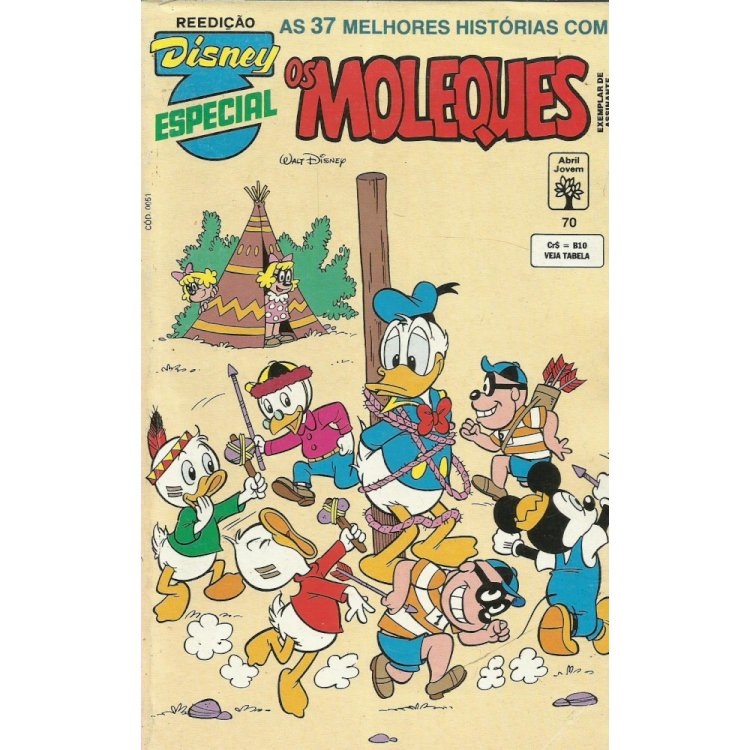 Disney Especial 70 - As 37 Melhores Histórias com Os Moleques