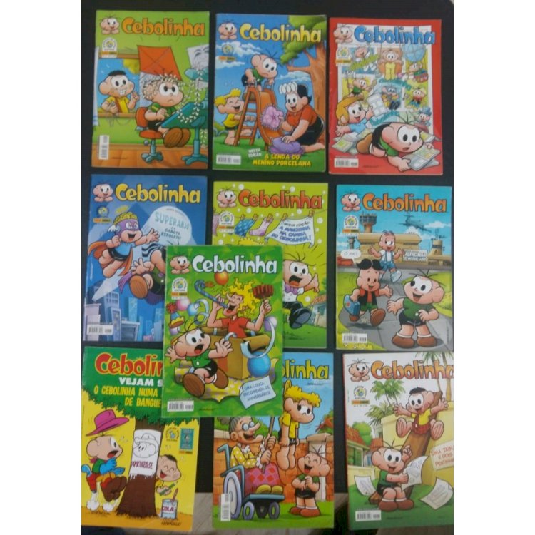 Compre aqui o Lote 10 Gibis do Cebolinha, Mauricio de Souza
