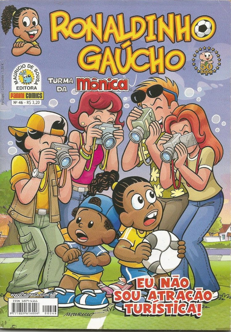 Compre o HQ - Ronaldinho Gaúcho Número 46 - Eu Não Sou Atração Turística (2010)