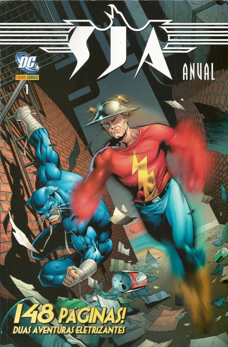 Compre aqui o Hq - SJA Anual Num 1 A Lança e o Dragão (2007)