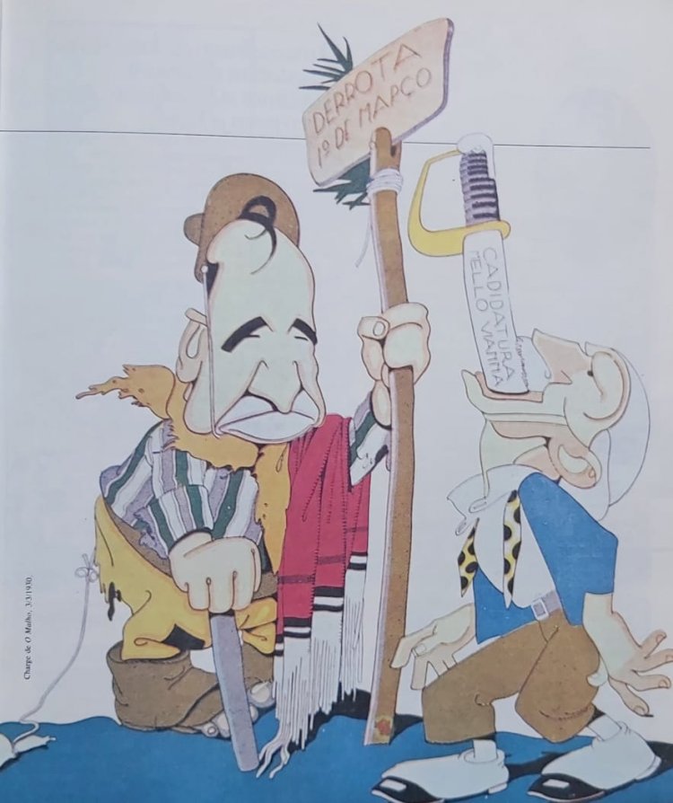 Getúlio Vargas, derrotado em 1930, articula a tomada do Poder à força