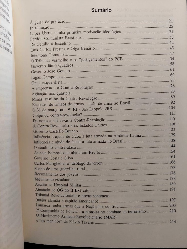 A Verdade Sufocada, A História que a Esquerda não Quer que o Brasil Conheça, Carlos Alberto Brilhante Ustra