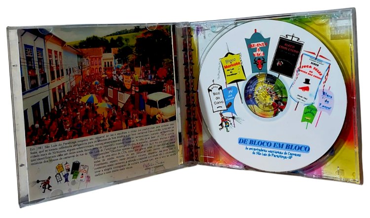 Cd De Bloco em Bloco. As Encantadoras Marchinhas de Carnaval de São Luís de Paraitinga, Sp