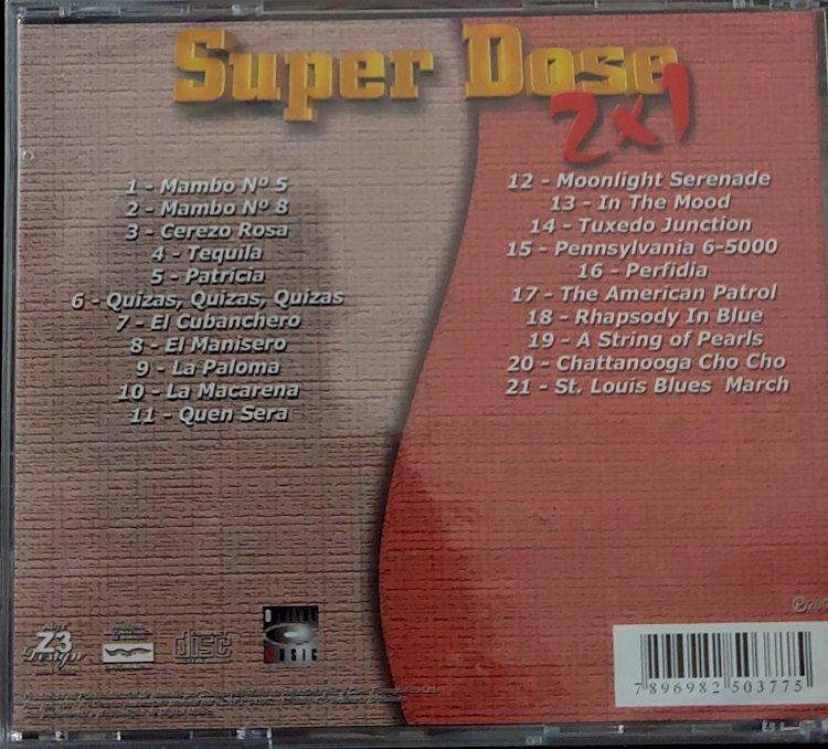 Cd Super Dose 2x1, Glenn Miller, Perez Prado