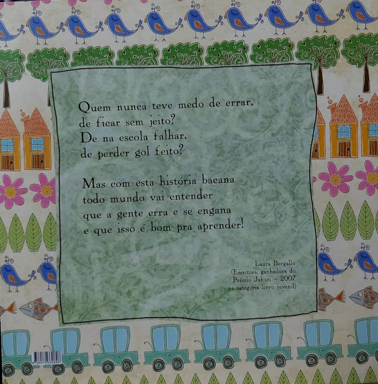 O Menino que Tinha Medo de Errar, Andrea Viviana Taubman, 9788579330896